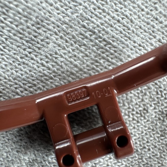 LEGO Parts - Brown Minifigure Utensil Handlebars Handle Bars 98397  Lot of 10 - Picture 4 of 4